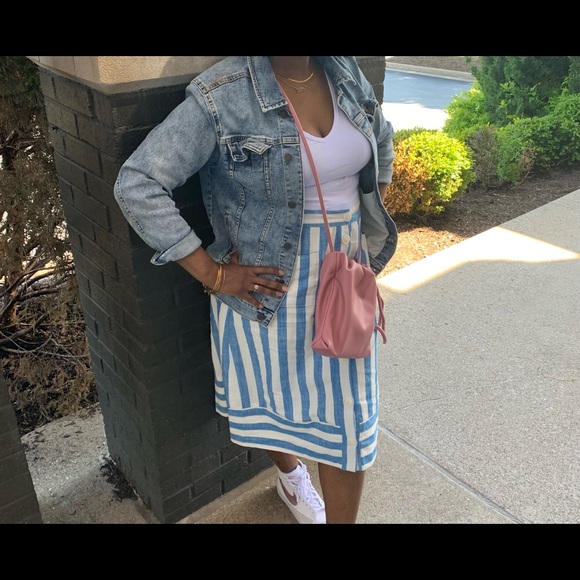 Gilli Linen stripped Skirt - Picture 8 of 8